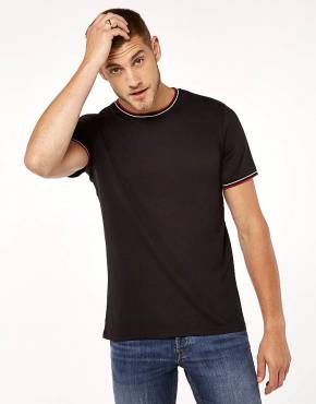 Fashion Fit Tipped Tee