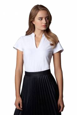 KUSTOM KIT Corporate Short Sleeve V-Neck Top ΓΥΝΑΙΚΕΙΟ