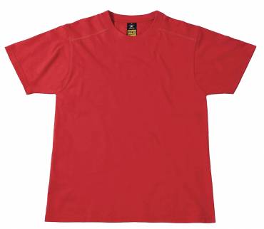 B&C perfect pro Workwear T-Shirt ΑΝΤΡΙΚΟ ΚΟΚΚΙΝΟ