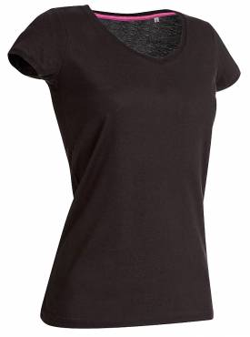 Stars Megan V-neck ΓΥΝΑΙΚΕΙΟ ΜΑΥΡΟ