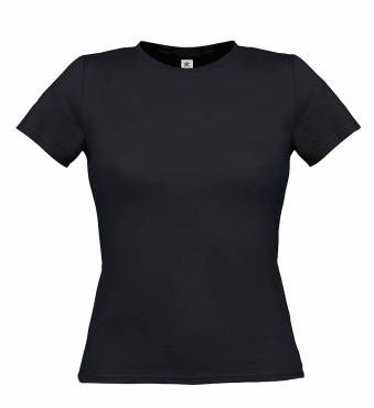 B&C Ladies T-Shirt ΓΥΝΑΙΚΕΙΟ ΜΑΥΡΟ