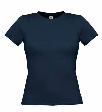 B&C Ladies T-Shirt ΓΥΝΑΙΚΕΙΟ ΜΠΛΕ ΣΚΟΥΡΟ