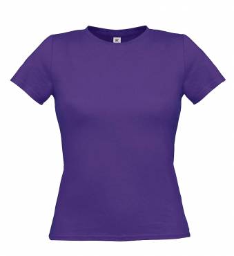 B&C Ladies T-Shirt ΓΥΝΑΙΚΕΙΟ ΜΩΒ