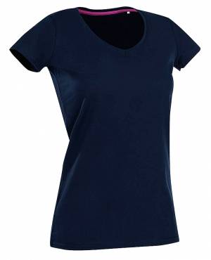 Stars Claire V-neck ΓΥΝΑΙΚΕΙΟ ΜΠΛΕ ΣΚΟΥΡΟ