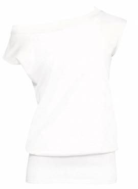 B&C Scoop Neck Tunic ΓΥΝΑΙΚΕΙΟ ΛΕΥΚΟ