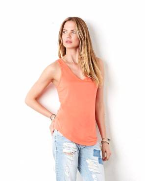 BELLA CANVAS Flowy V-Neck Tank Top ΓΥΝΑΙΚΕΙΟ