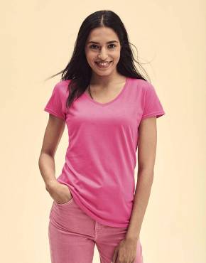 Ladies' Iconic 150 V Neck T