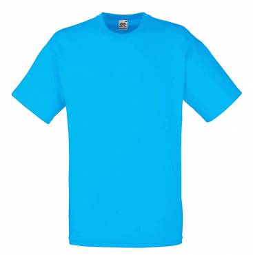 FRUIT OF THE LOOM Value Weight Tee ΑΝΤΡΙΚΟ azure