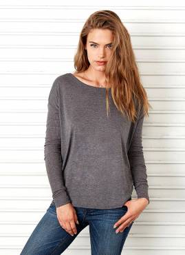 BELLA CANVAS Flowy T-Shirt with 2x1 Sleeves ΓΥΝΑΙΚΕΙΟ