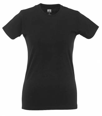 RUSSELL Ladies' Slim T ΓΥΝΑΙΚΕΙΟ ΜΑΥΡΟ