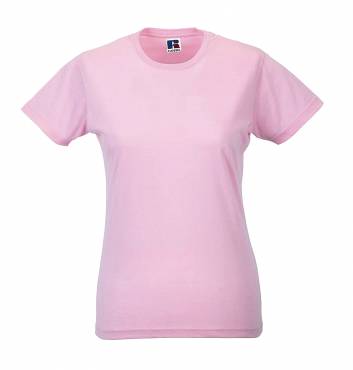 RUSSELL Ladies' Slim T ΓΥΝΑΙΚΕΙΟ ΡΟΖ ΦΩΣΦΟΡΙΖΕ