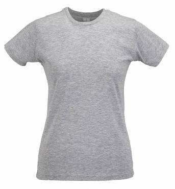 RUSSELL Ladies' Slim T ΓΥΝΑΙΚΕΙΟ ΓΚΡΙ