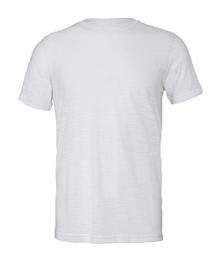 BELLA CANVAS Unisex Poly-Cotton T-Shirt ΑΝΤΡΙΚΟ WHITE MARBLE