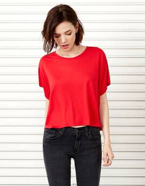 BELLA CANVAS Flowy Boxy T-Shirt ΓΥΝΑΙΚΕΙΟ