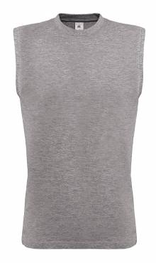 B&C Exact Move Sleeveless T-Shirt ΑΝΤΡΙΚΟ ΓΚΡΙ