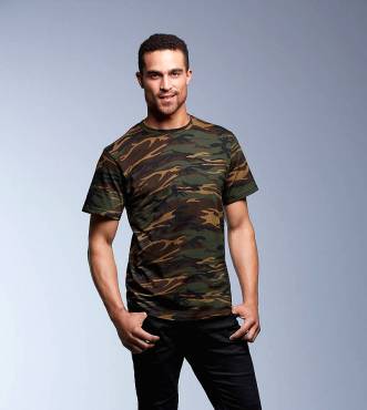 ANVIL Adult Heavyweight Camouflage Tee ΑΝΤΡΙΚΟ