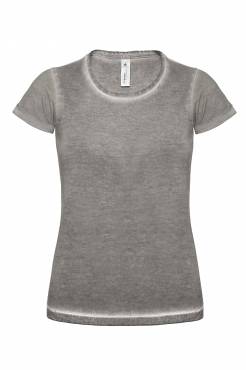 B&C Ultimate Look T-Shirt ΓΥΝΑΙΚΕΙΟ GREY CLASH