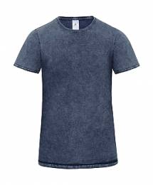 B&C Denim Effect T-Shirt ΑΝΤΡΙΚΟ RAW BLUE