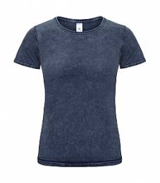 B&C Denim Effect T-Shirt ΓΥΝΑΙΚΕΙΟ raw blue