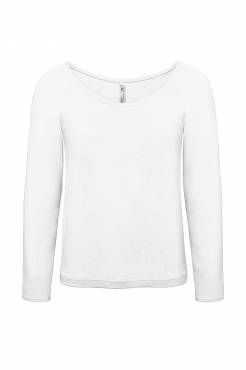 B&C Ladies' Summer Sweatshirt ΓΥΝΑΙΚΕΙΟ ΛΕΥΚΟ