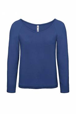 B&C Ladies' Summer Sweatshirt ΓΥΝΑΙΚΕΙΟ PACIFIC DEEP BLUE