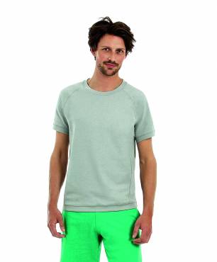 B&C Summer Sweatshirt short-sleeved ΑΝΤΡΙΚΟ