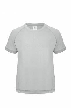 B&C Summer Sweatshirt short-sleeved ΑΝΤΡΙΚΟ PACIFIC GREY