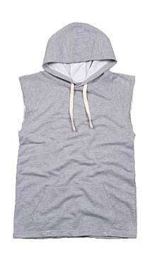 MANTIS Women's Oversized Sleeveless Hoodie ΓΥΝΑΙΚΕΙΟ ΓΚΡΙ