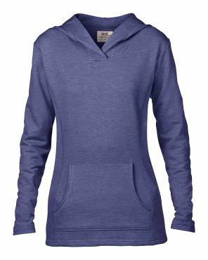 ANVIL Women's French Terry Hooded Sweat ΓΥΝΑΙΚΕΙΟ ΜΠΛΕ