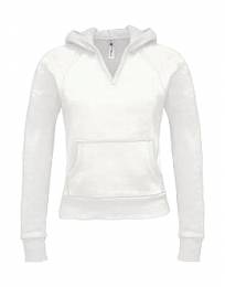 B&C Ladies Hooded V-Neck - WW625 ΓΥΝΑΙΚΕΙΟ ΛΕΥΚΟ