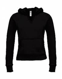 B&C Ladies Hooded V-Neck - WW625 ΓΥΝΑΙΚΕΙΟ ΜΑΥΡΟ