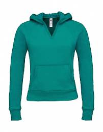 B&C Ladies Hooded V-Neck - WW625 ΓΥΝΑΙΚΕΙΟ ΤΙΡΚΟΥΑΖ