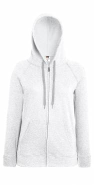 Lady-Fit Lightweight Hooded Sweat Jacket ΓΥΝΑΙΚΕΙΟ ΓΚΡΙ