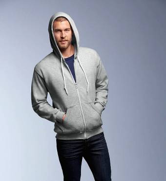 Anvil Adult Fashion Full-Zip Hooded Sweat ΑΝΤΡΙΚΟ