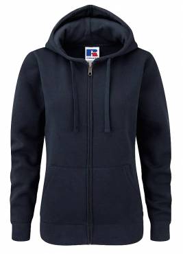 RUSSELL Ladies' Authentic Zipped Hood ΓΥΝΑΙΚΕΙΟ ΜΠΛΕ