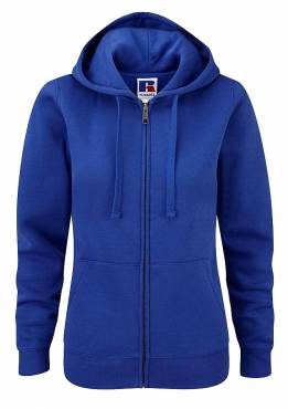 RUSSELL Ladies' Authentic Zipped Hood ΓΥΝΑΙΚΕΙΟ ΜΠΛΕ ΙΛΕΚΤΡΙΚ