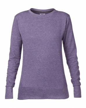 ANVIL Women's French Terry Sweatshirt ΓΥΝΑΙΚΕΙΟ ΜΩΒ