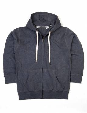 MANTIS Men's Superstar Zip Through Hoodie ΑΝΤΡΙΚΟ ΑΝΘΡΑΚΙ