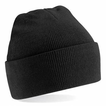 Beechfield Original Cuffed Beanie ΜΑΥΡΟ