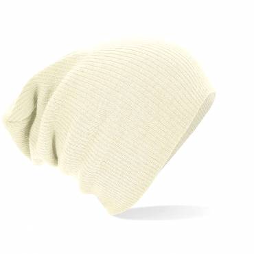 Beechfield Slouch Beanie ΛΕΥΚΟ