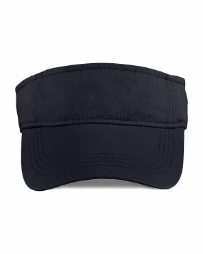 ANVIL Solid Low-Profile Twill Visor ΜΑΥΡΟ