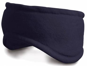 RESULT Fleece Headband ΜΠΛΕ ΣΚΟΥΡΟ