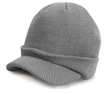 Result Esco Army Knitted Hat ΓΚΡΙ