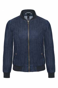 B&C Denim Bomber Jacket ΓΥΝΑΙΚΕΙΟ DENIM