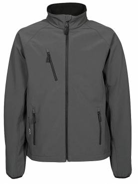 TEE JAYS Performance Softshell Jacket ΑΝΤΡΙΚΟ ΣΚΟΥΡΟ ΓΚΡΙ