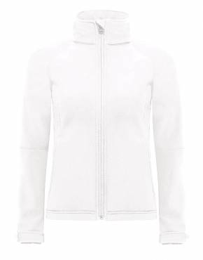 B&C Hooded Softshell Women ΓΥΝΑΙΚΕΙΟ ΛΕΥΚΟ