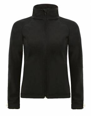 B&C Hooded Softshell Women ΓΥΝΑΙΚΕΙΟ ΜΑΥΡΟ