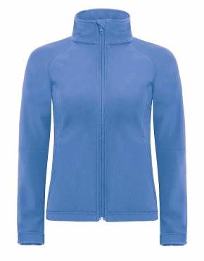 B&C Hooded Softshell Women ΓΥΝΑΙΚΕΙΟ ΜΠΛΕ ΑΝΟΙΚΤΟ