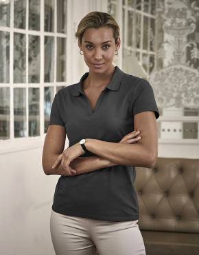 Women's Luxury Stretch V Polo