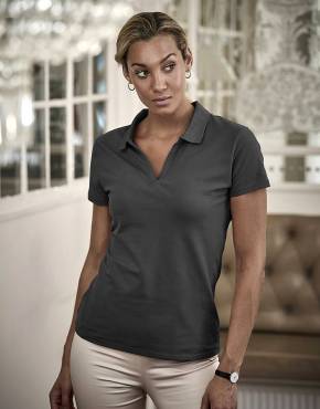 Women's Luxury Stretch V Polo